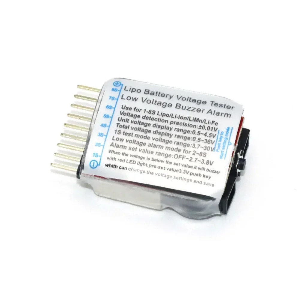 Drone Battery Alarm - NEEBRC 5PCS 1S-8S Medidor de Batería