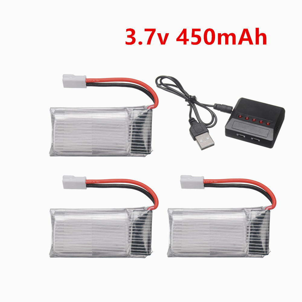 Drone Battery Bag - Batería LiPo 802035 de 3.7V 450mAh
