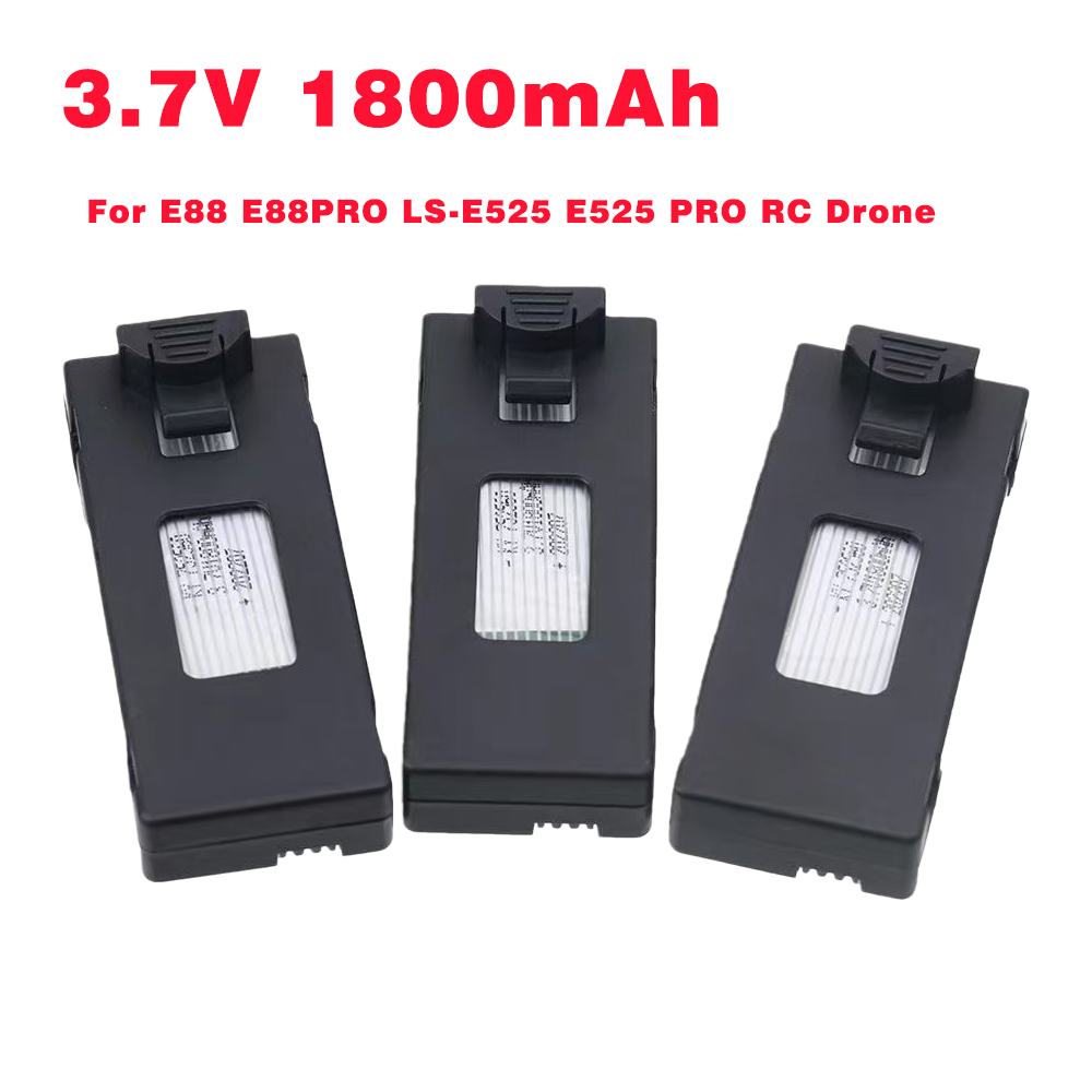 Drone Battery Li-Ion - Batería de 3.7V 1800mAh para Dron