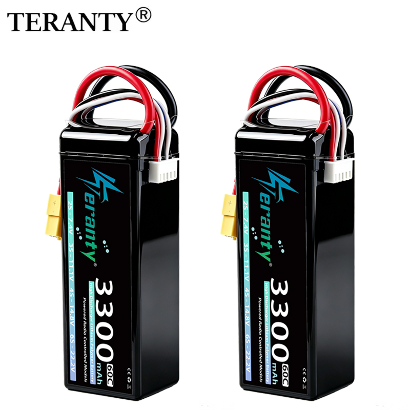Drone Battery 4S - Batería Lipo TERANTY 4S 3300mAh 14.8V