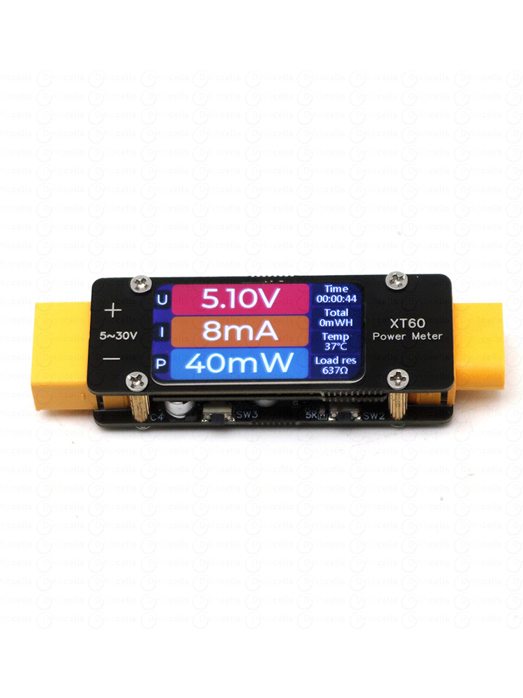 Drone Battery Voltage Checker - 2mA-64A DC XT60 amperímetro medidor de