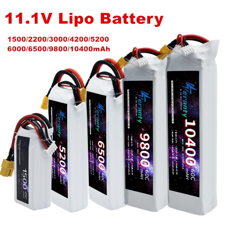 Drone Battery 4S - Batería Lipo 3S 11,1 V Deans