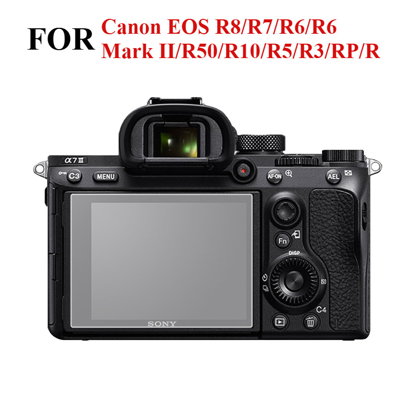 Canon Camera Eos R8 - Película protectora de vidrio para cámara