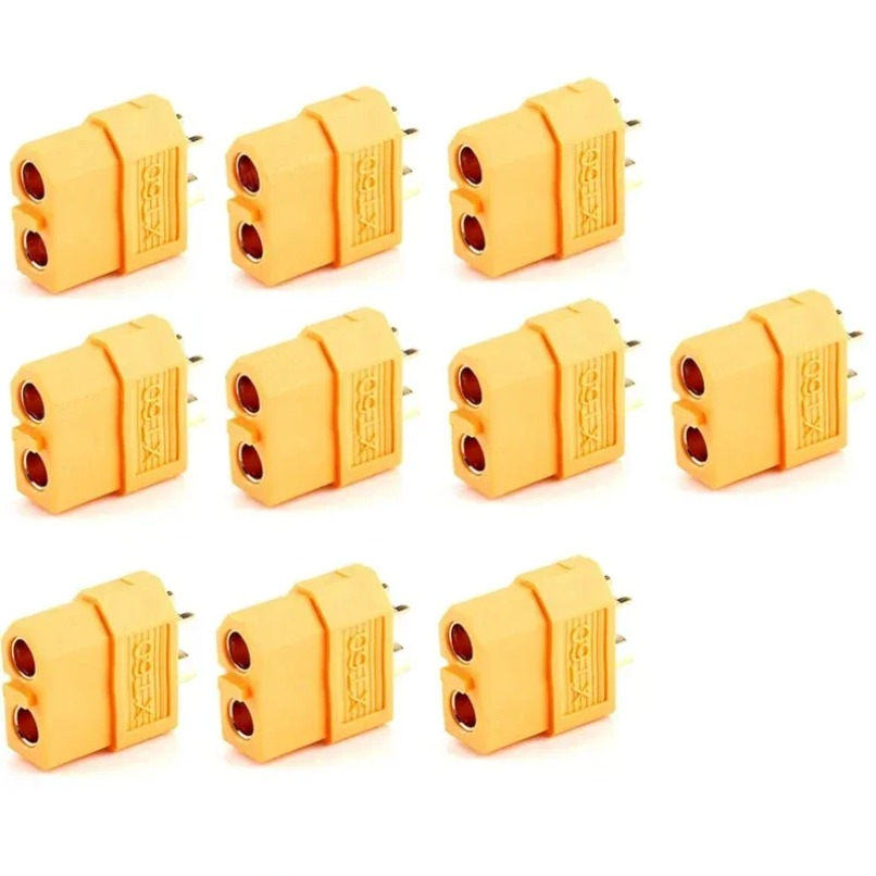 Conectores tipo bala XT60, mac - Drone Battery Connector reseña y precio