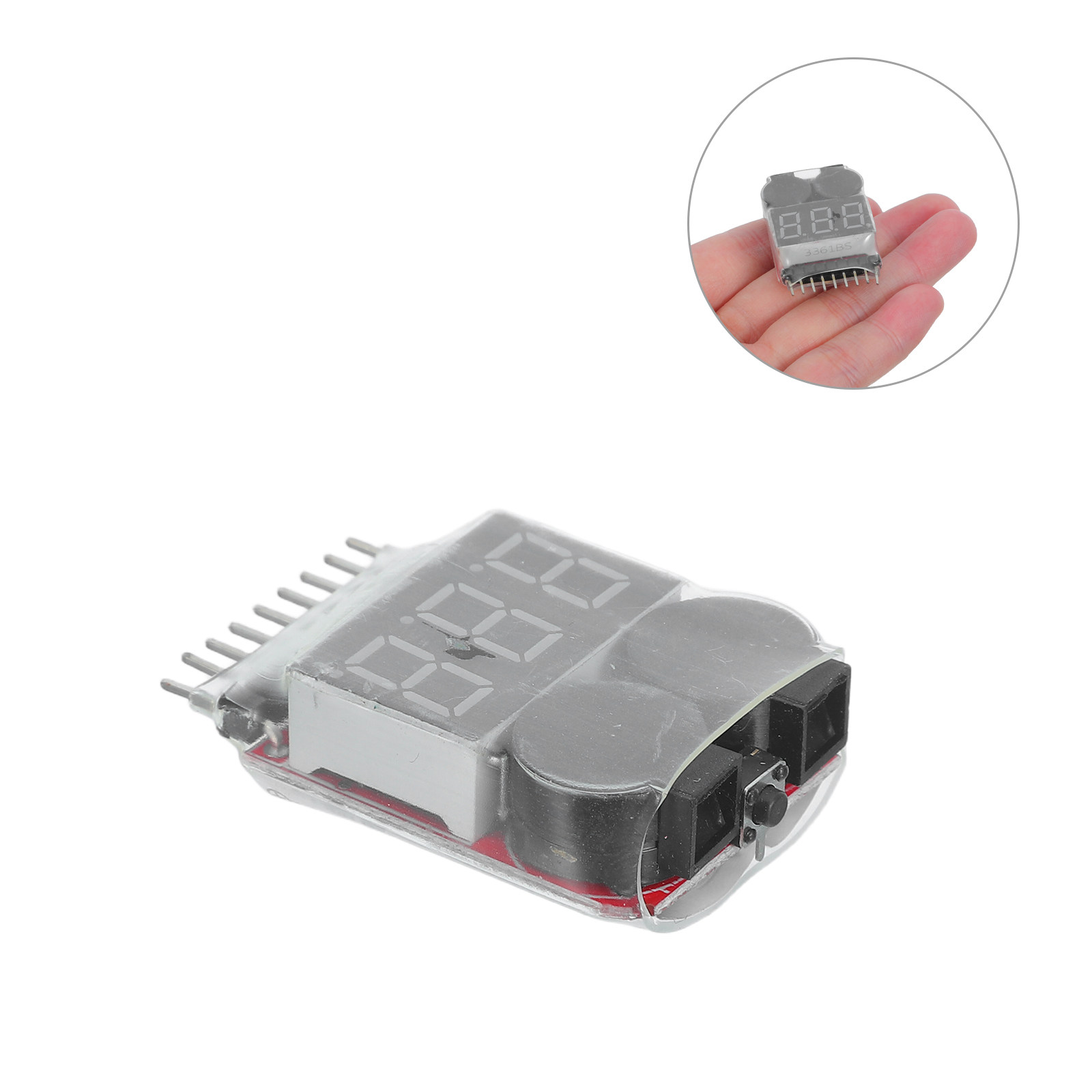 2 piezas de monitor de batería - Drone Battery Voltage Checker reseña y precio