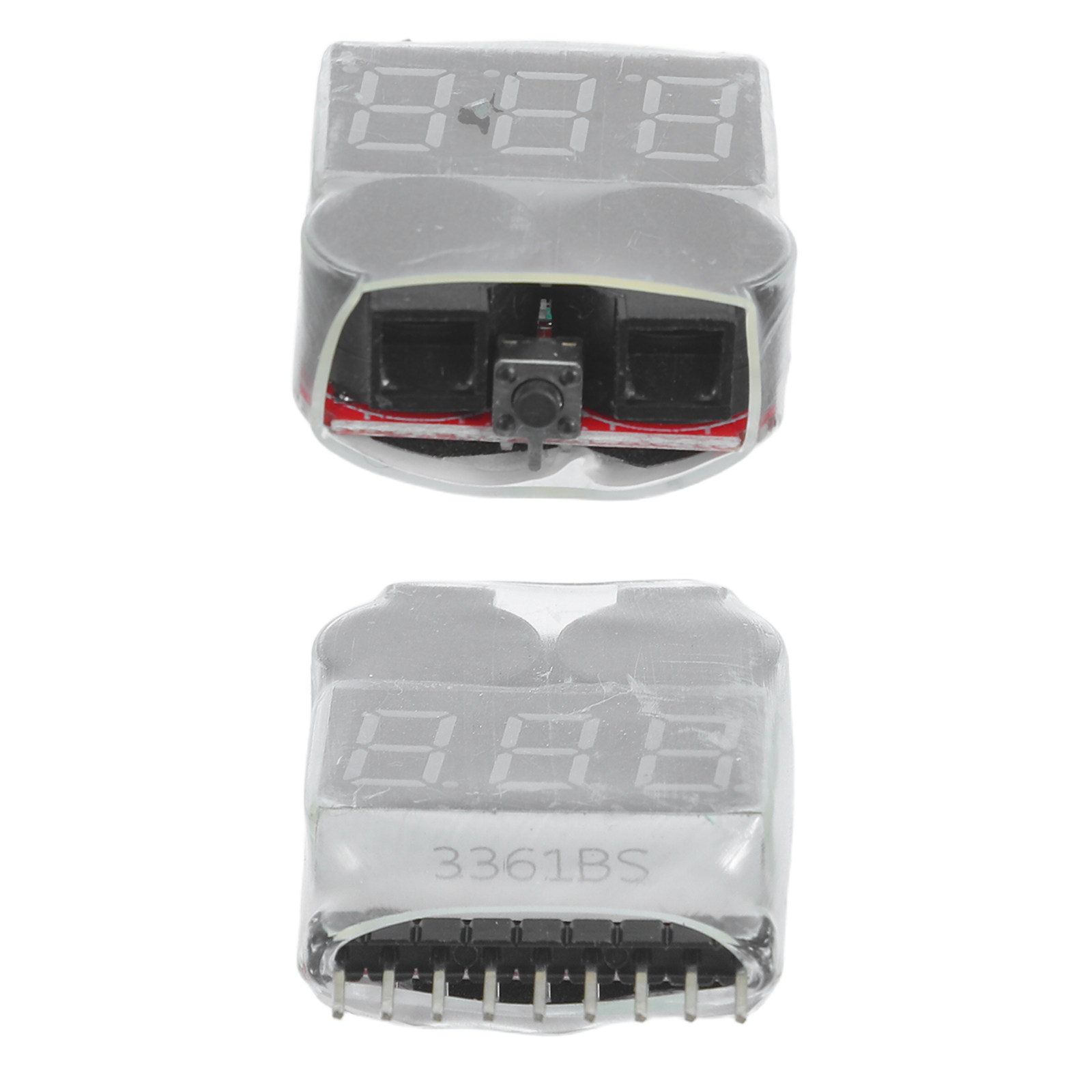2 piezas de monitor de batería - Drone Battery Voltage Checker reseña y precio