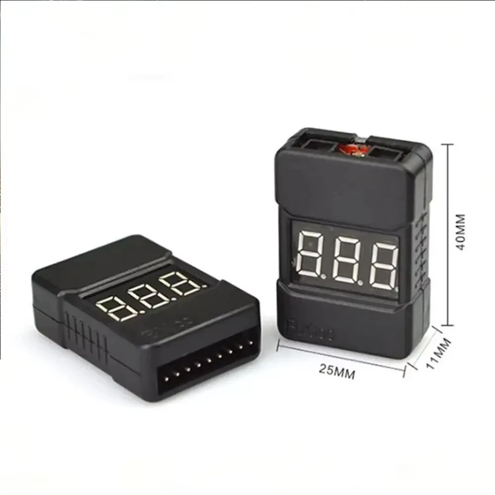 BX100 1-8S Lipo indicador de v - Drone Battery Alarm reseña y precio