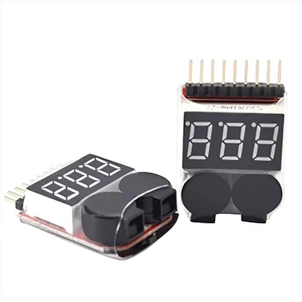 BX100 1-8S Lipo indicador de v - Drone Battery Alarm reseña y precio