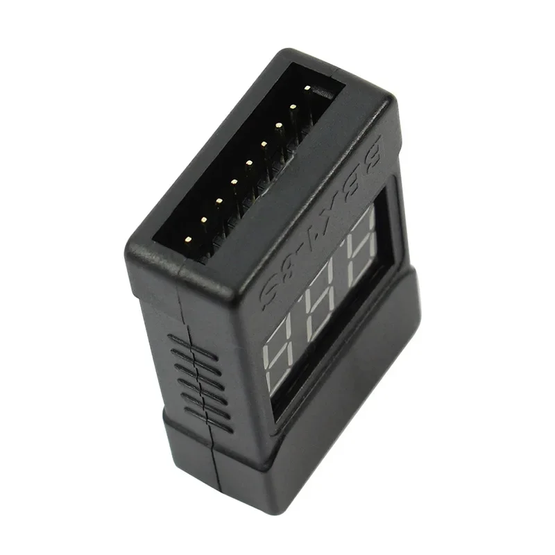 BX100 1-8S 2 en 1 Medidor de V - Drone Battery Voltage Checker reseña y precio