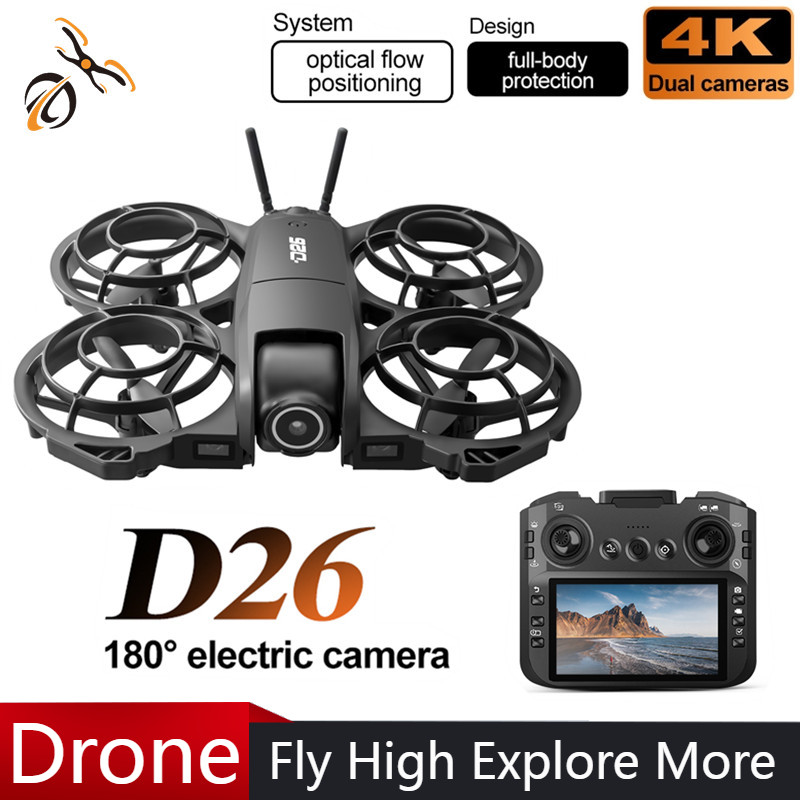 Dron D26 4K Aéreo HD 180 °   D - Drone Battery Balance Charger reseña y precio