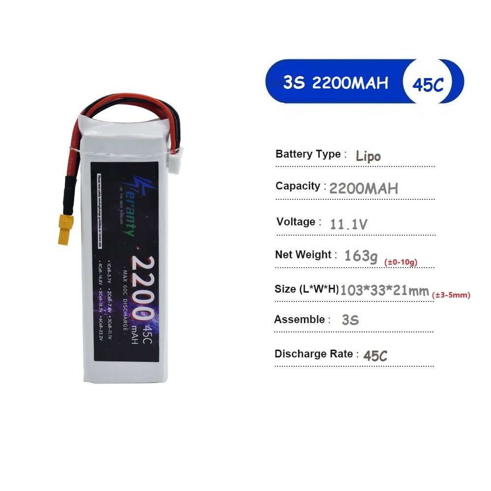 Batería Lipo 3S 11,1 V Deans X - Drone Battery 4S reseña y precio