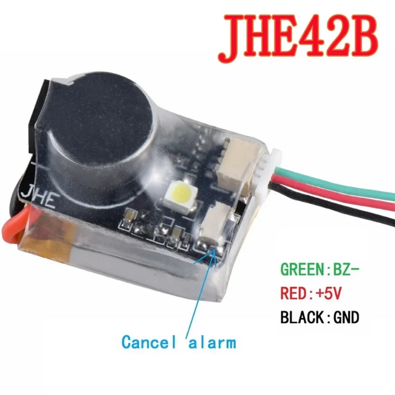 JHEMCU JHE42B/ JHE42B_S Buscad - Drone Battery Alarm reseña y precio